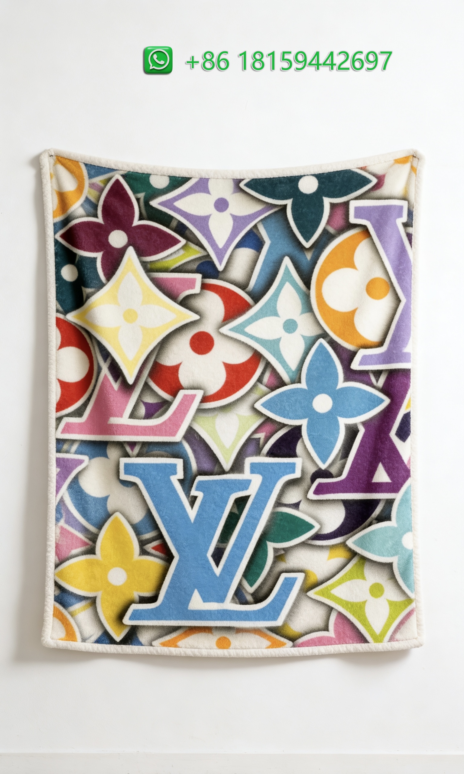Louis Vuitton Throw Blankets
